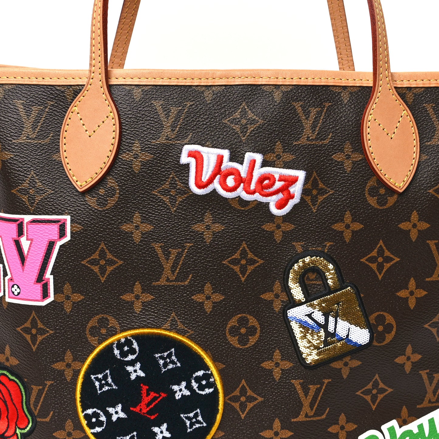 Monogram Travel Stickers Neverfull MM