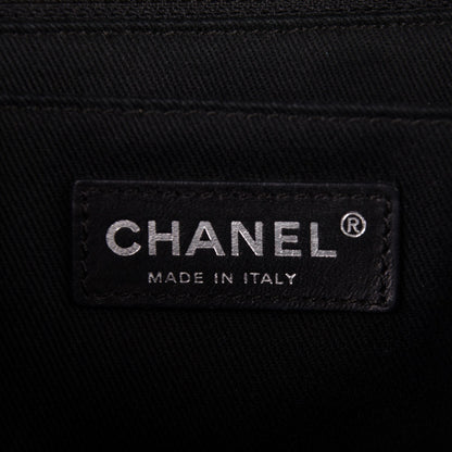 Chanel Vinyl Quilted In the Business Flap Bag Black 7 of 11