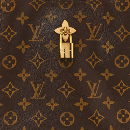 Louis Vuitton Monogram Flower Hobo Beige 8 of 16