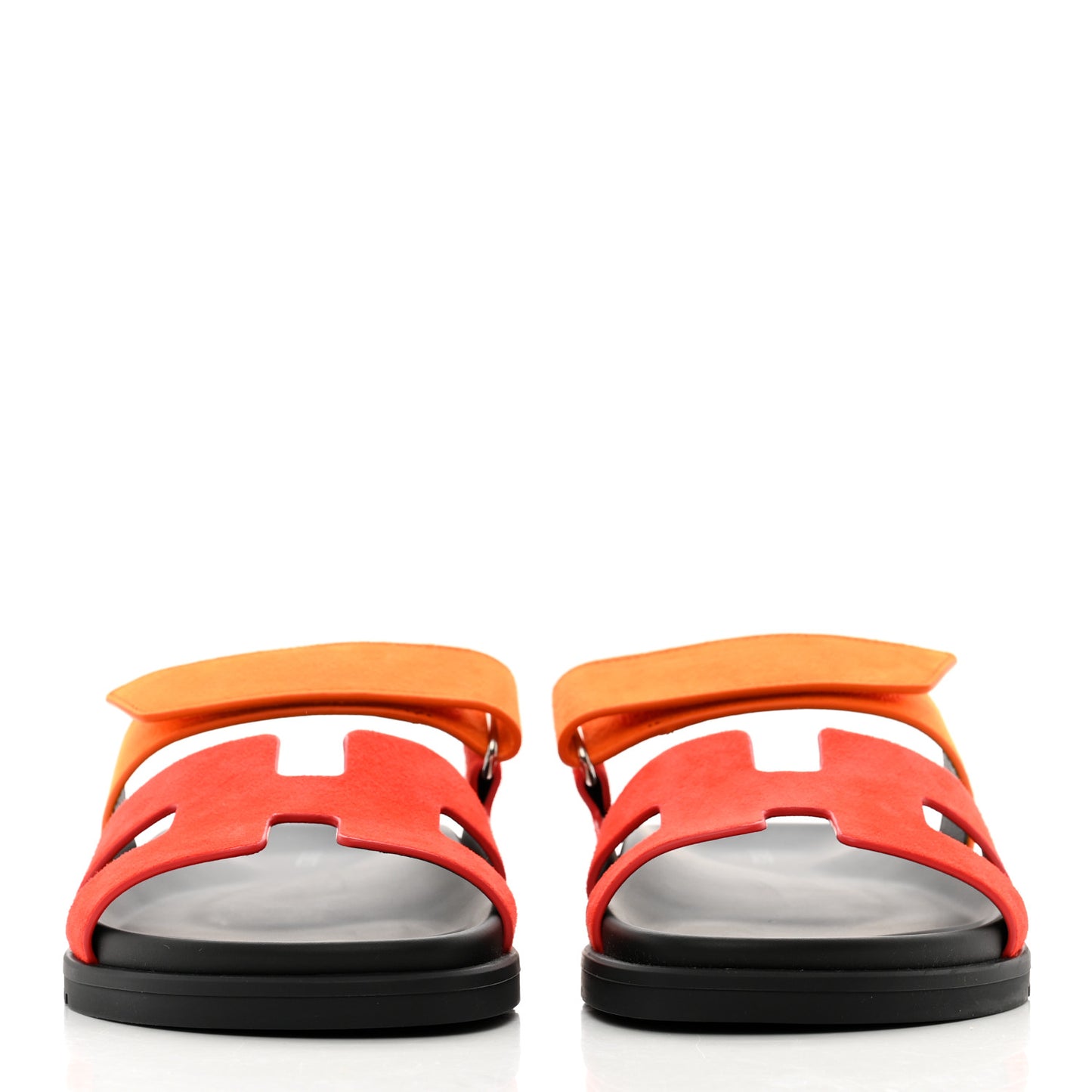 Suede Goatskin Womens Chypre Sandals 38 Rouge Ecarlate