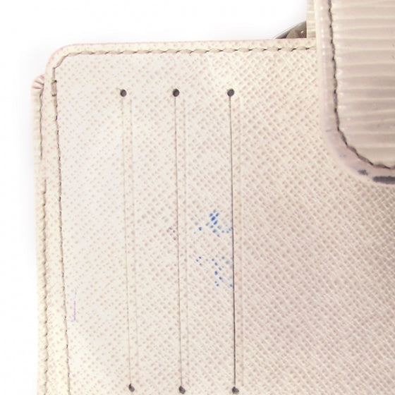 Louis Vuitton Epi French Purse Wallet White 7 of 10
