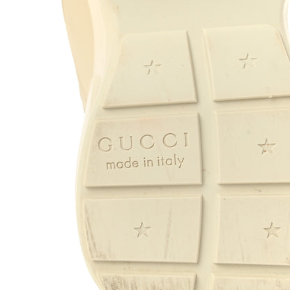 Gucci Calfskin Logo Womens Rhyton Sneakers 35.5 Ivory 7 of 11