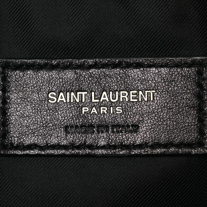 Saint Laurent Lambskin Quilted Gaby Cosmetic Pouch Black 6 of 10
