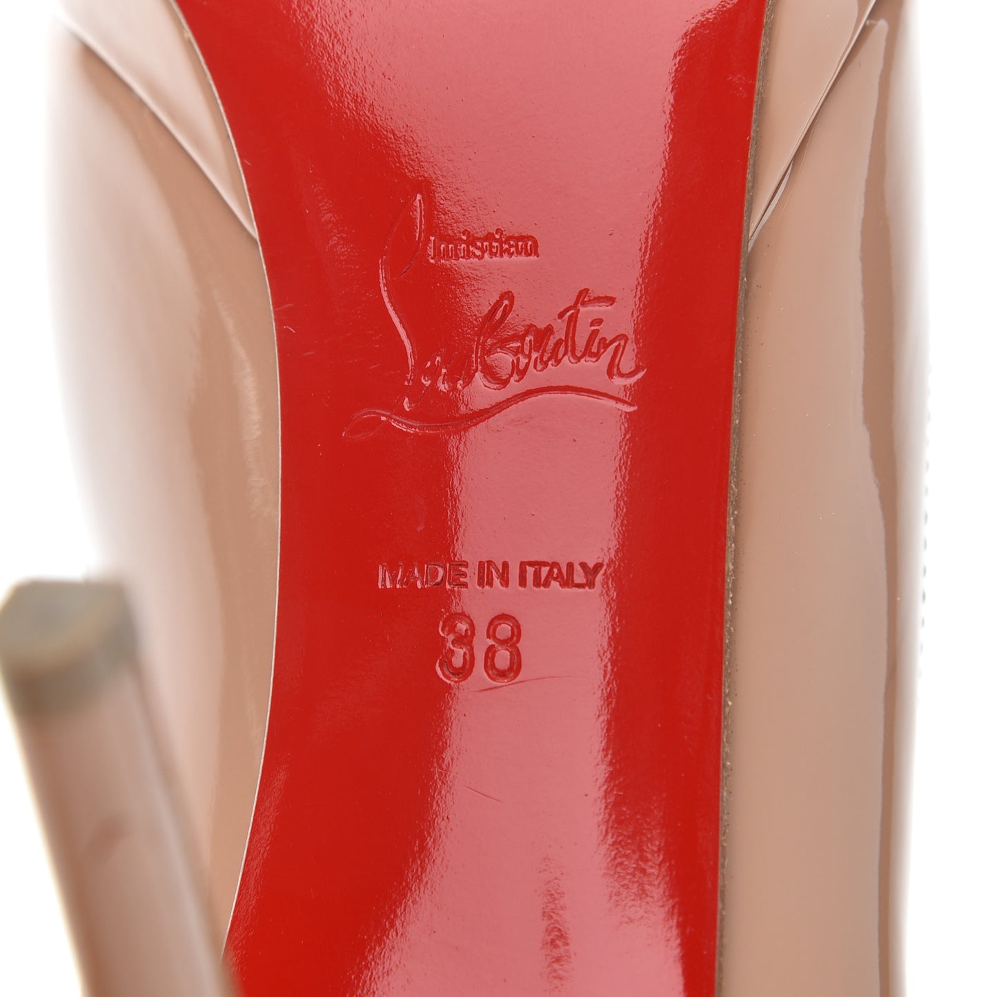 Patent Pigalle Plato 100 Pumps 38 Nude