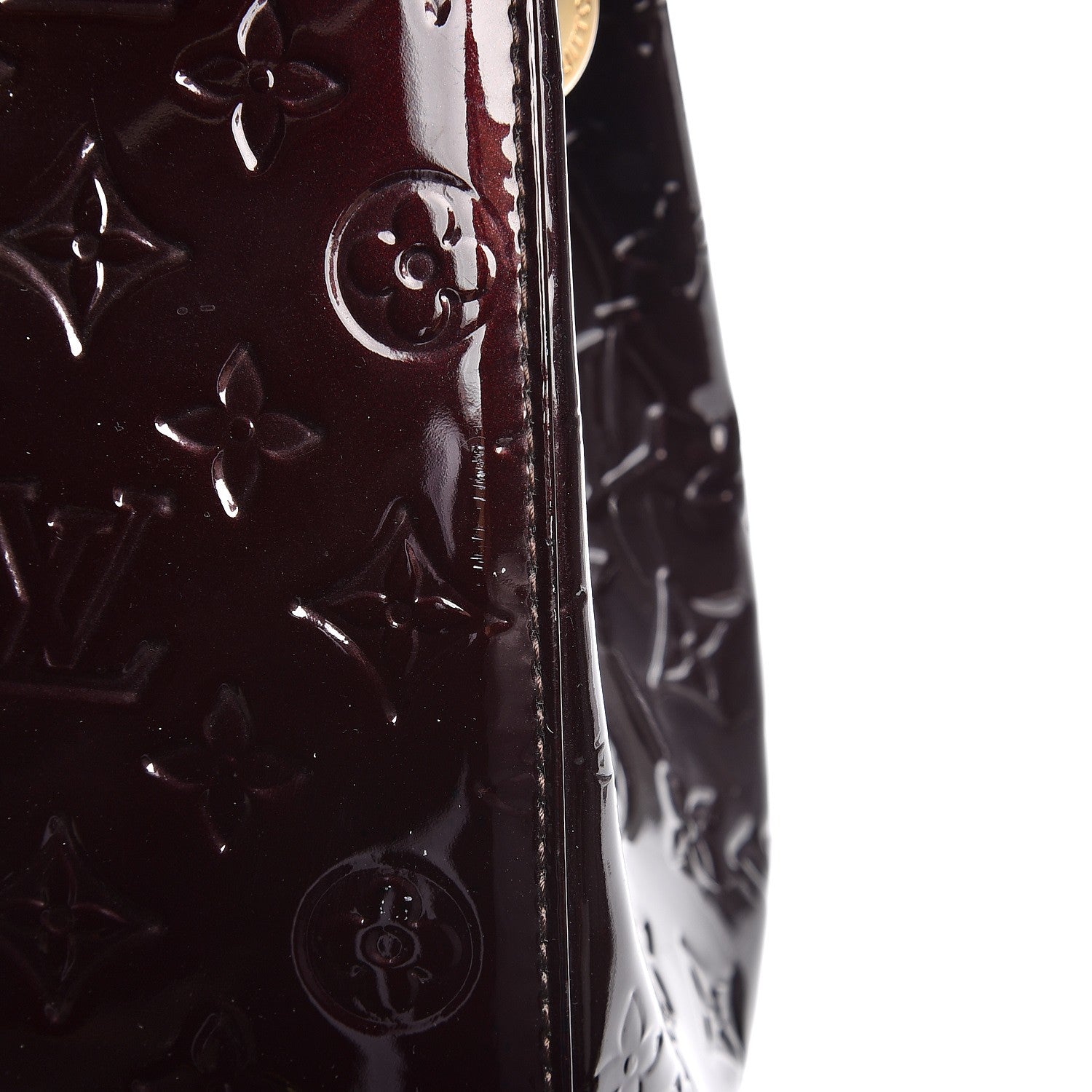 Louis Vuitton Vernis Brea GM Amarante 9 of 13
