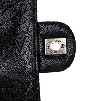Chanel Crumpled Grained Calfskin Jumbo CC Crave Flap Black 8 of 13