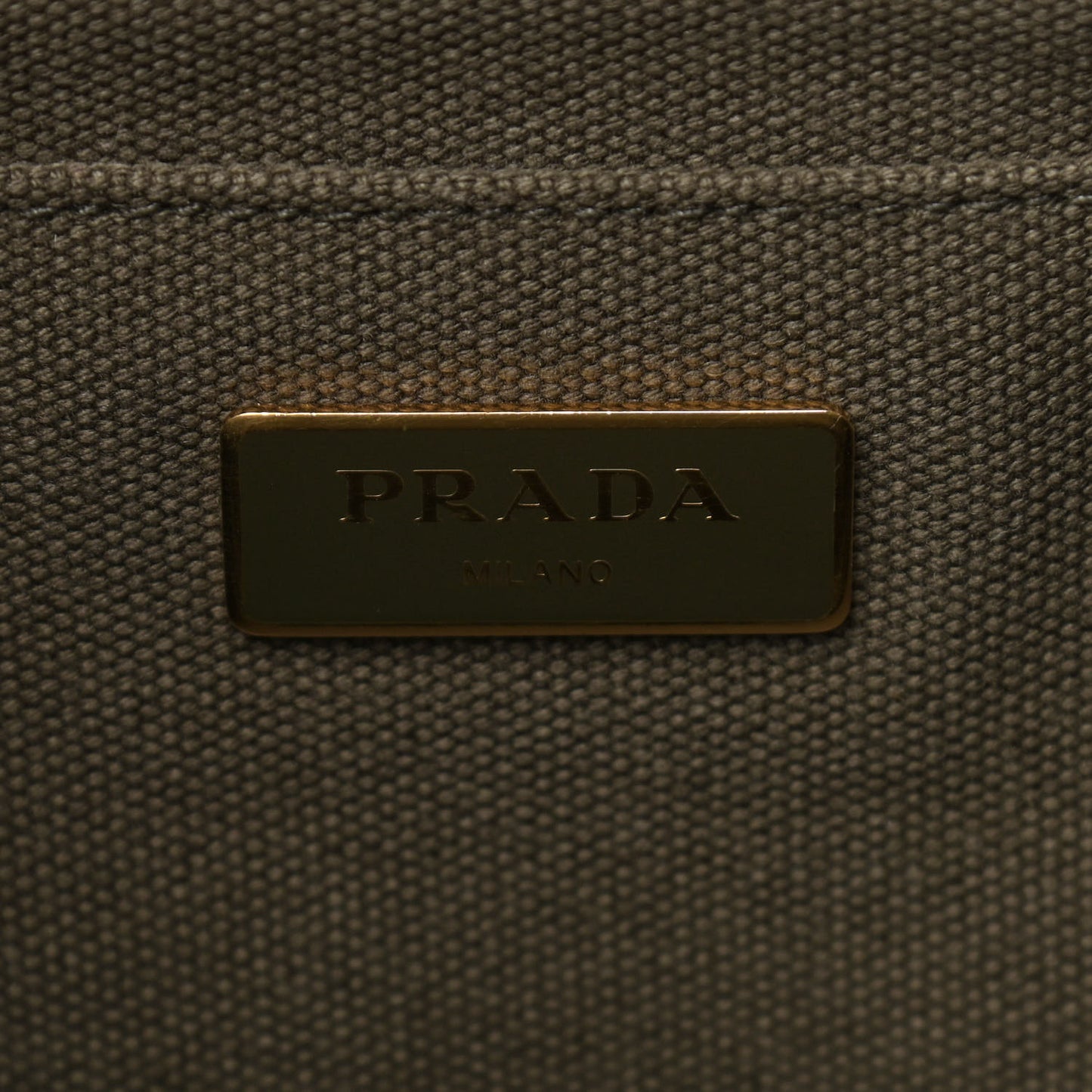 Canapa Small Logo Tote Khaki