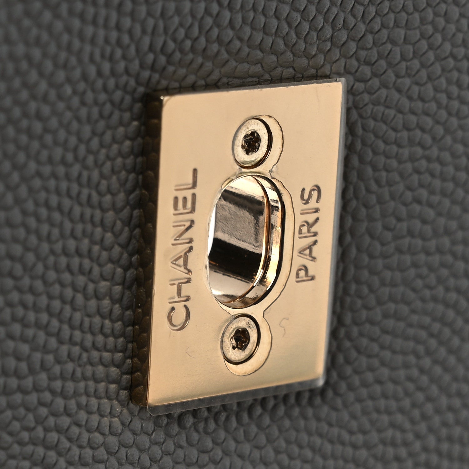 Chanel Caviar Quilted Medium Business Affinity Flap Grey 13 of 13