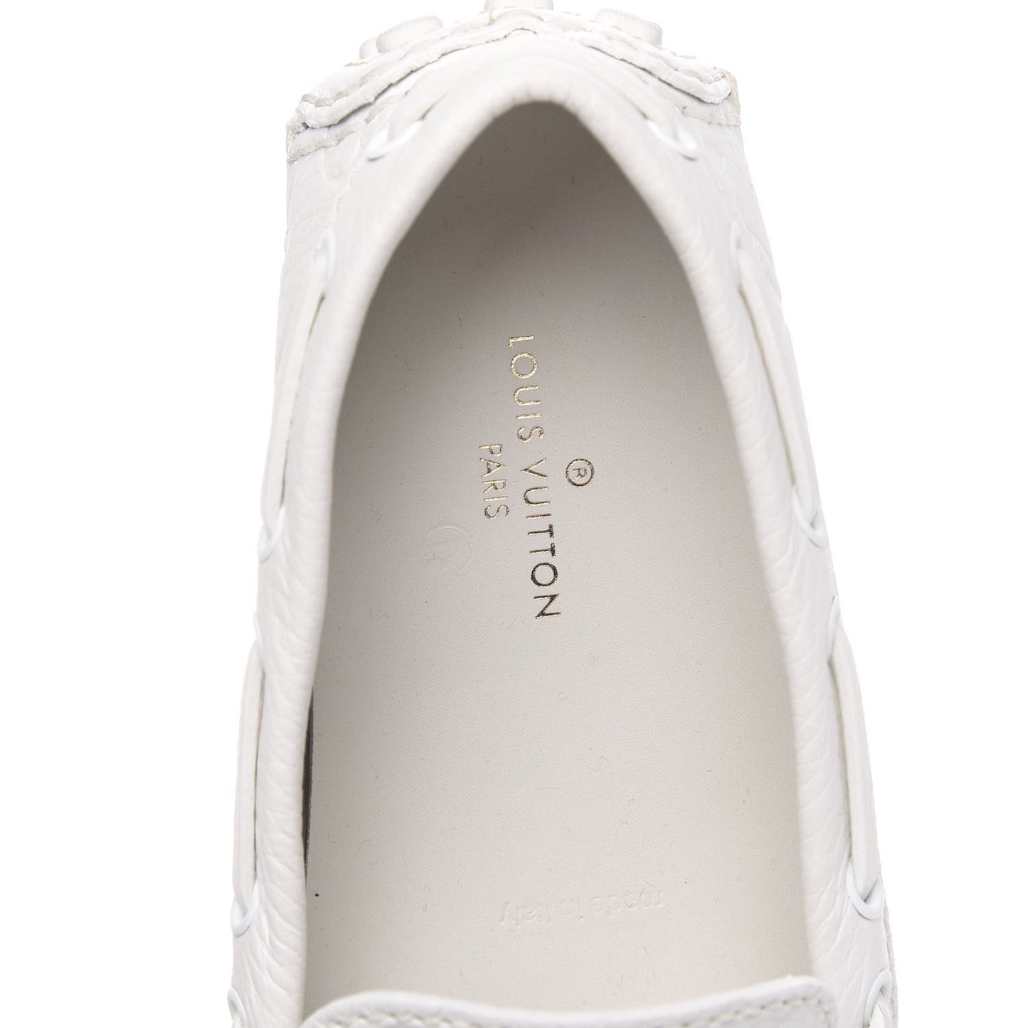 Empreinte Arizona Car Shoe Moccasin Loafers 7.5 White
