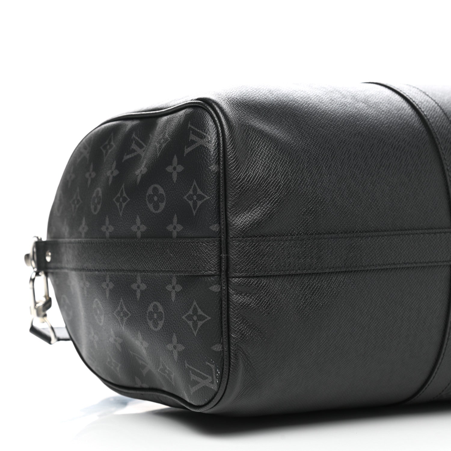 Louis Vuitton Taiga Monogram Eclipse Keepall Bandouliere 50 Black 8 of 10