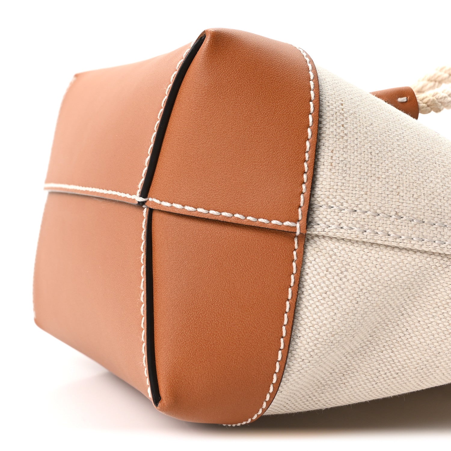Gucci Canvas Supreme Monogram Reversible Bucket Bag Beige 10 of 10
