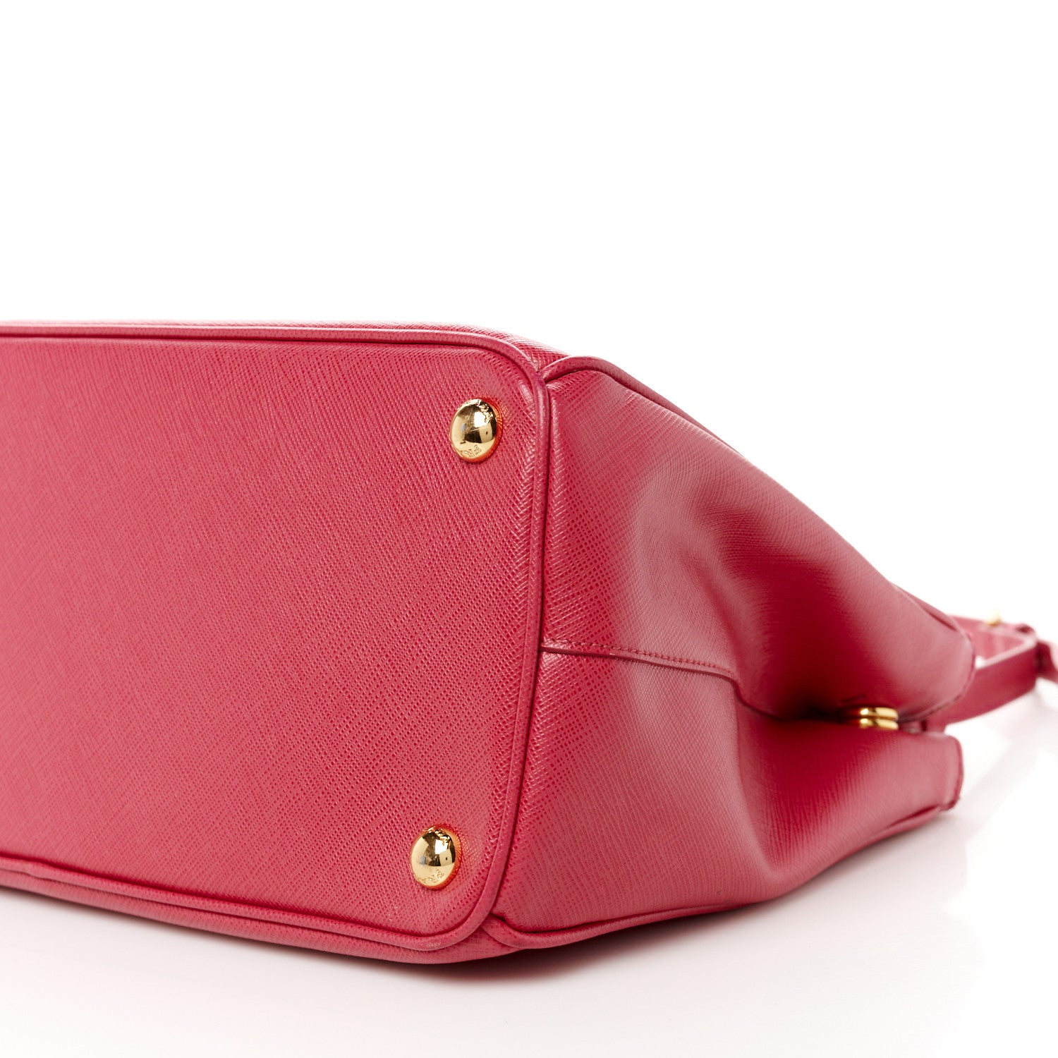 Prada Saffiano Small Galleria Double Zip Tote Poenia 12 of 16