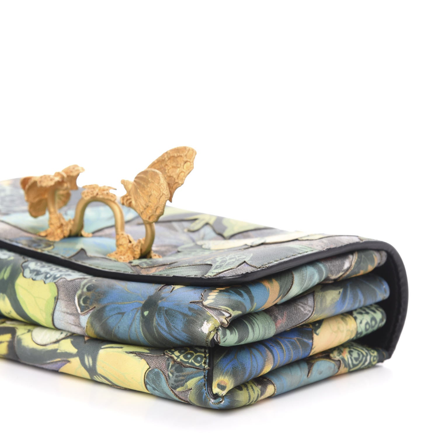 Valentino Garavani Canvas Vitello Camubutterfly Va Va Voom Shoulder Bag Multicolor 10 of 11