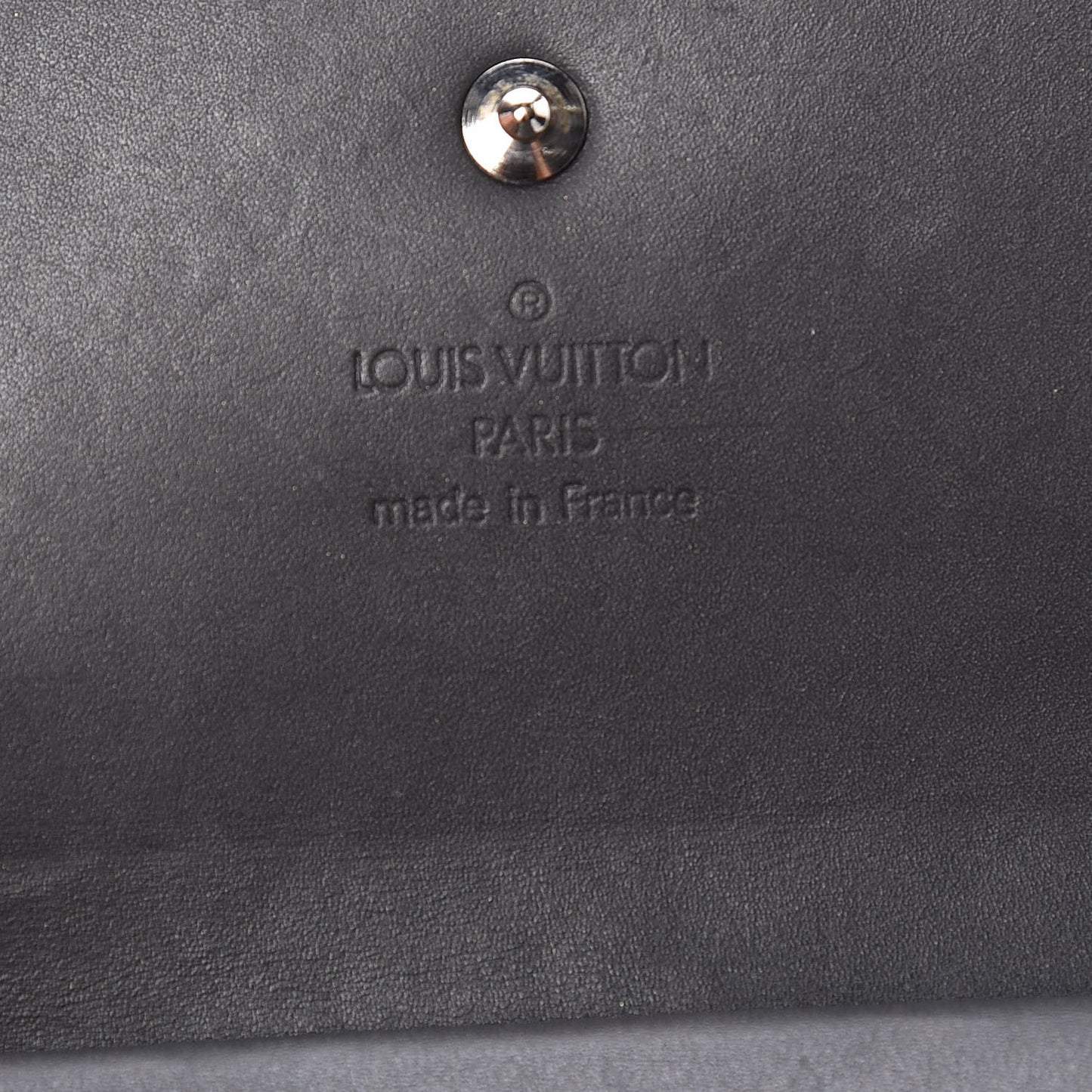 Mat Monogram Porte Tresor International Wallet Gris