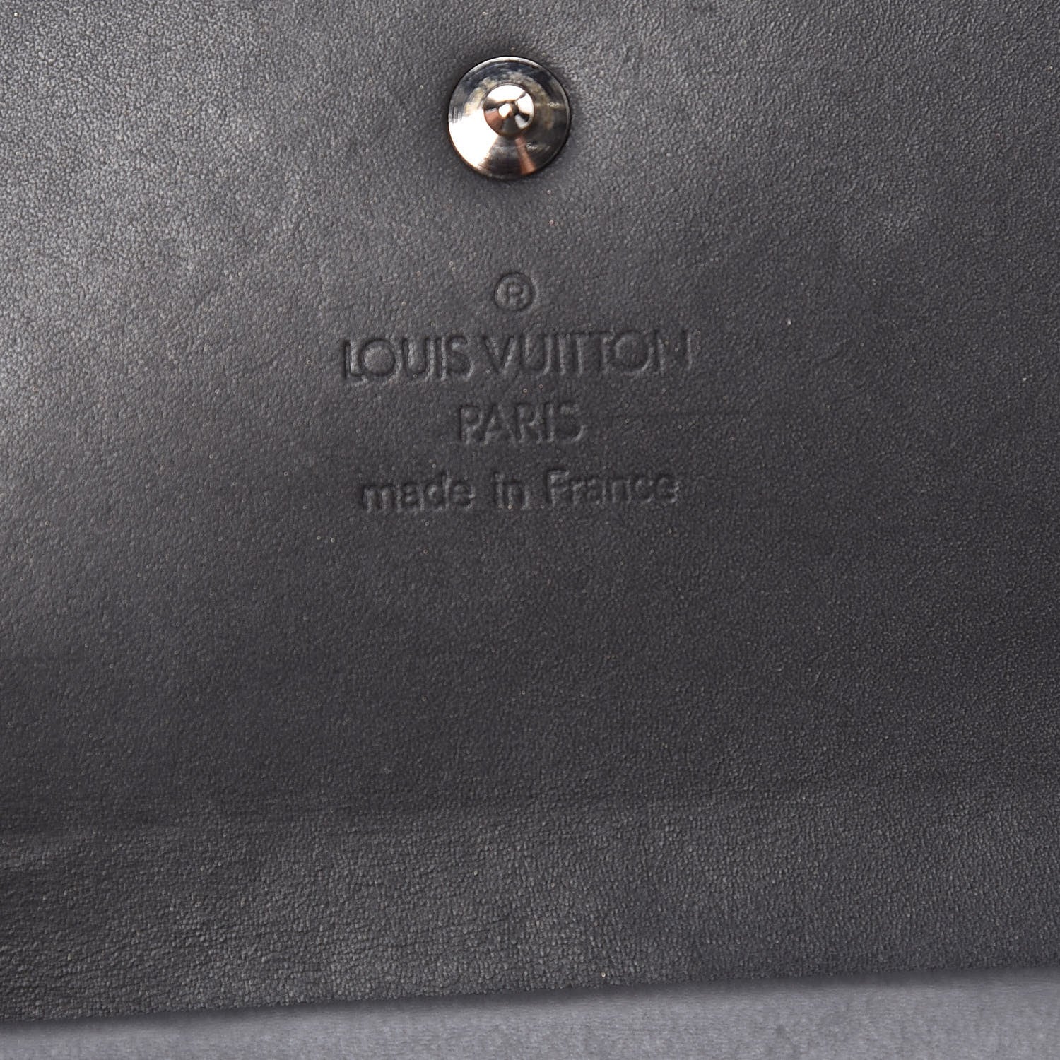 Louis Vuitton Mat Monogram Porte Tresor International Wallet Gris 6 of 8