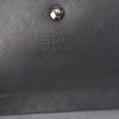 Louis Vuitton Mat Monogram Porte Tresor International Wallet Gris 6 of 8