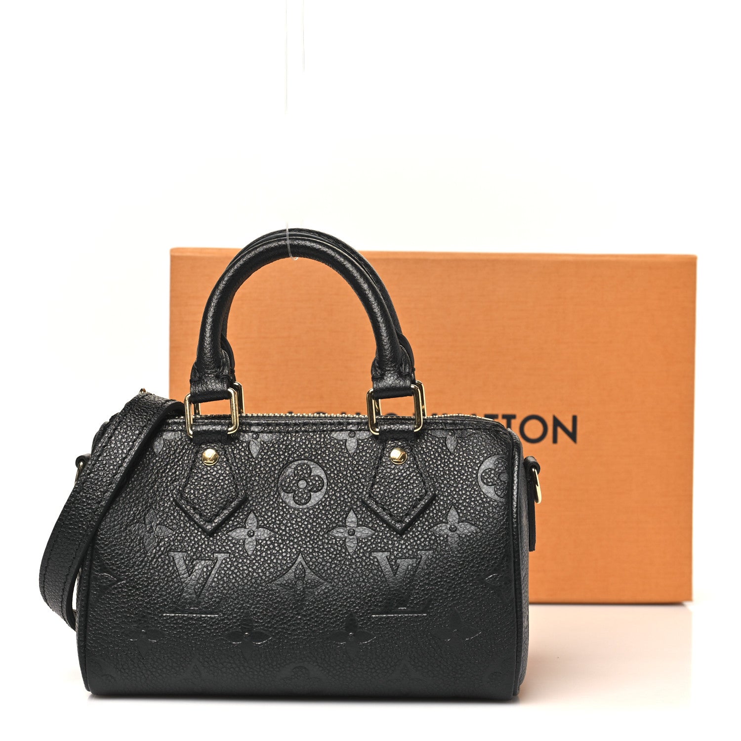 Louis Vuitton Empreinte Monogram Nano Speedy Black 10 of 10