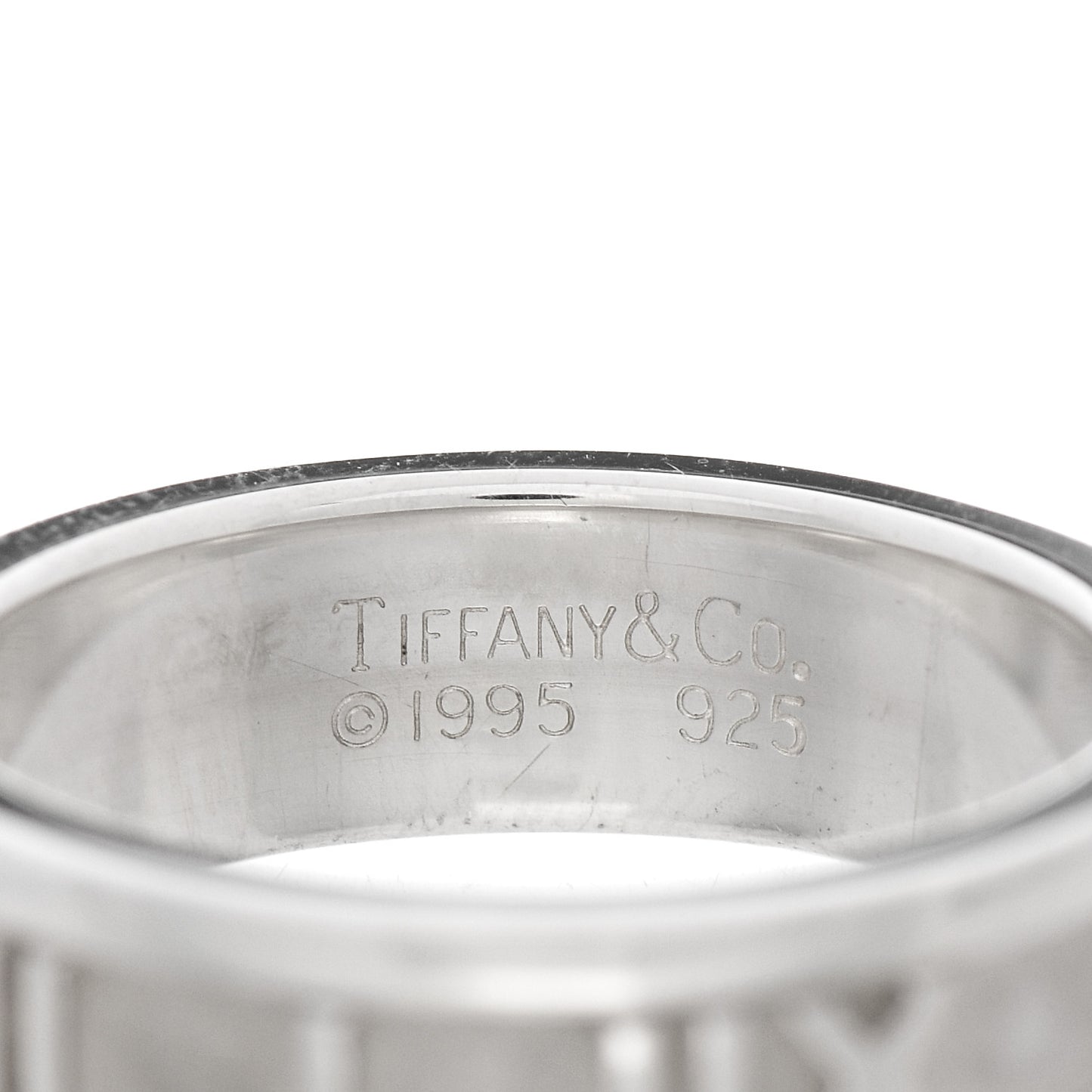 Sterling Silver Atlas Ring 56 7.5