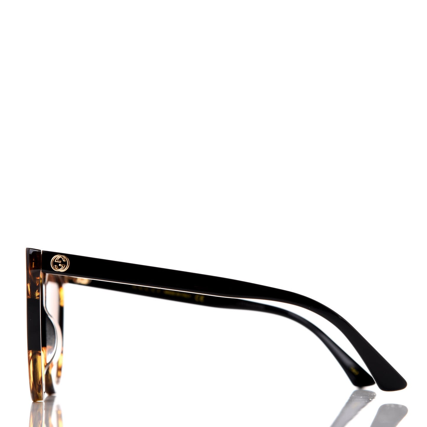 Acetate Cat Eye Sunglasses GG0179SA Havana Black Brown