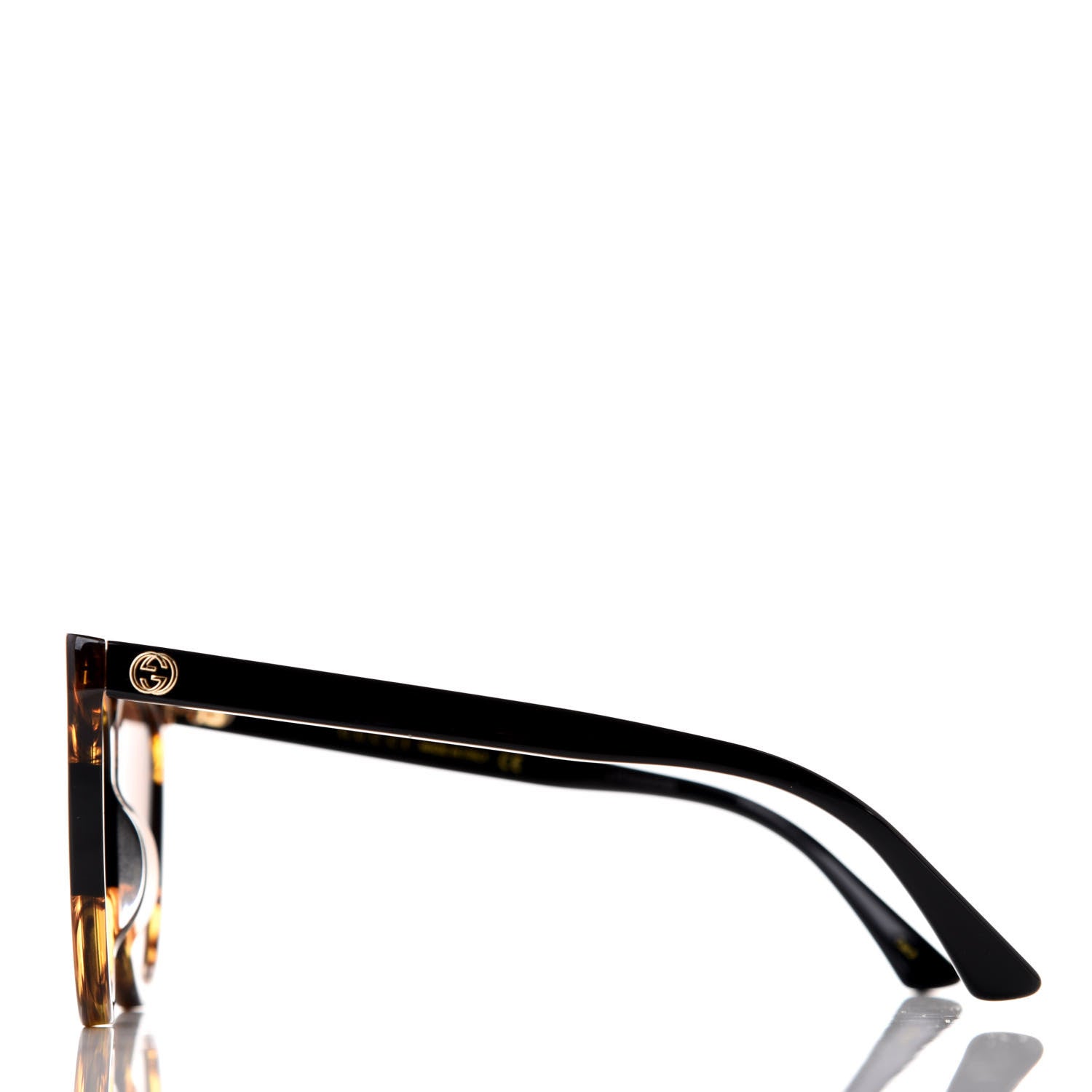 Gucci Acetate Cat Eye Sunglasses GG0179SA Havana Black Brown 3 of 8