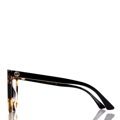 Gucci Acetate Cat Eye Sunglasses GG0179SA Havana Black Brown 3 of 8