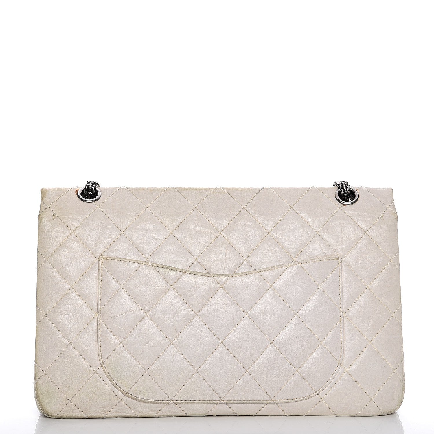 Chanel Aged Calfskin Quilted 2.55 Reissue 227 Flap White 22 of 22