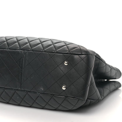 Chanel Calfskin Quilted Large Classic Shopping Tote Black 9 of 9