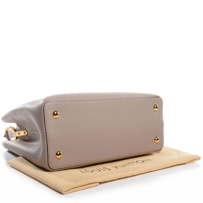 Louis Vuitton Taurillon Capucines MM Galet 4 of 7