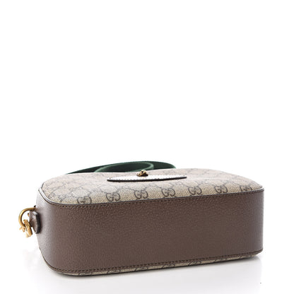 Gucci GG Supreme Monogram Web Neo Vintage Shoulder Bag Beige New Acero Crop 4 of 10