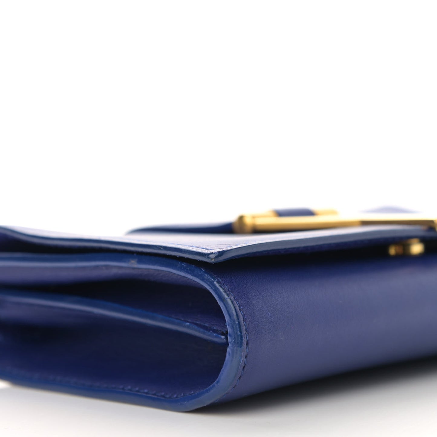 Calfskin Small Classic Y Satchel Blue