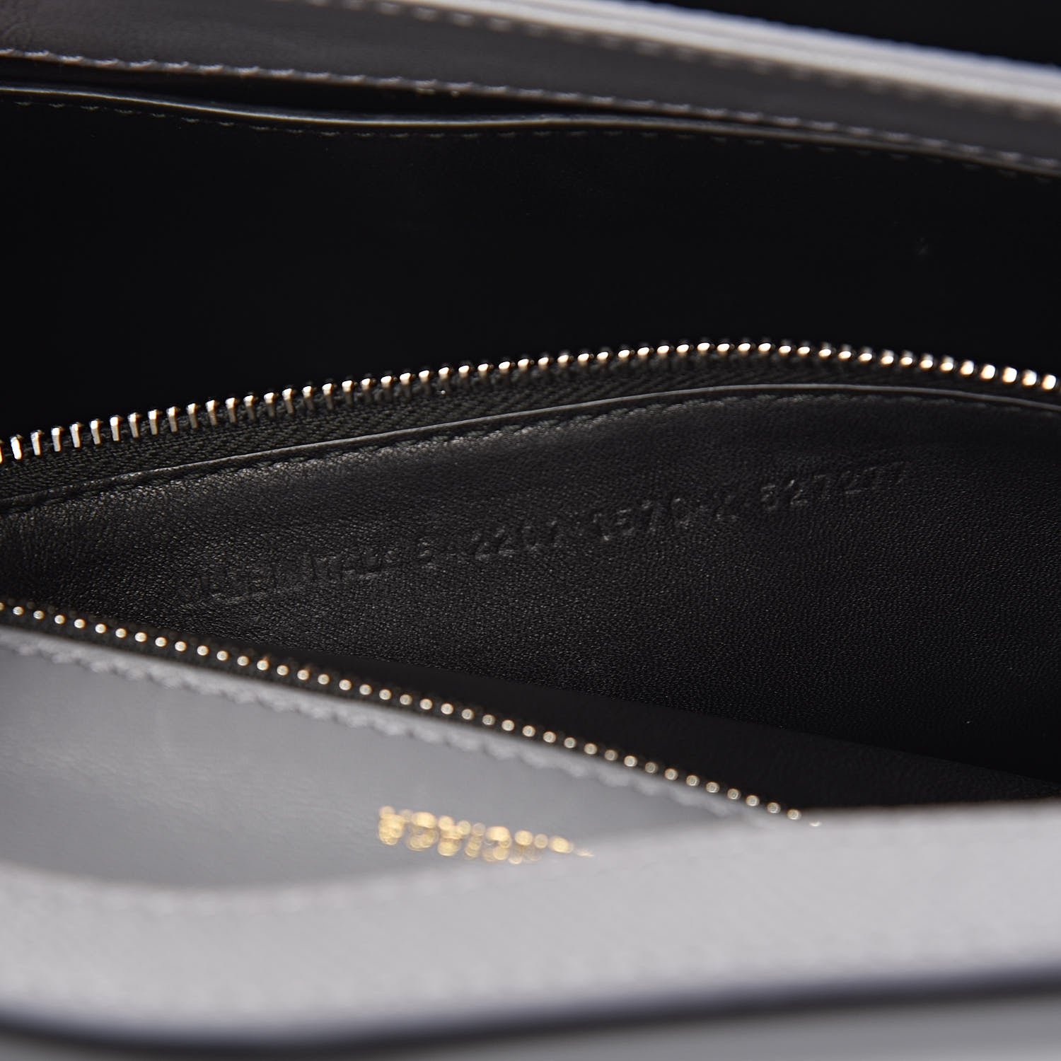 Balenciaga Signature Grained Calfskin Logo S Ville Day Bag Gris Perle Fonce White 8 of 11