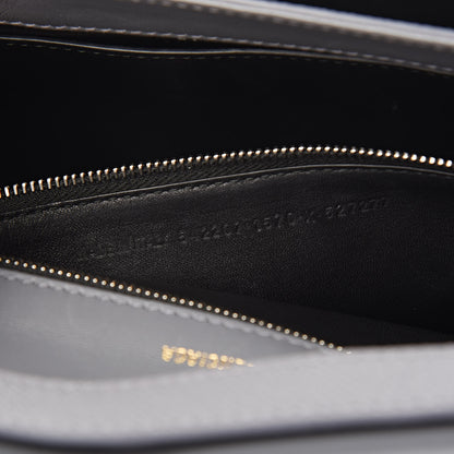 Balenciaga Signature Grained Calfskin Logo S Ville Day Bag Gris Perle Fonce White 8 of 11