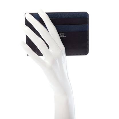 Hermes Epsom City 8CC Card Holder Blue Indigo 2 of 5