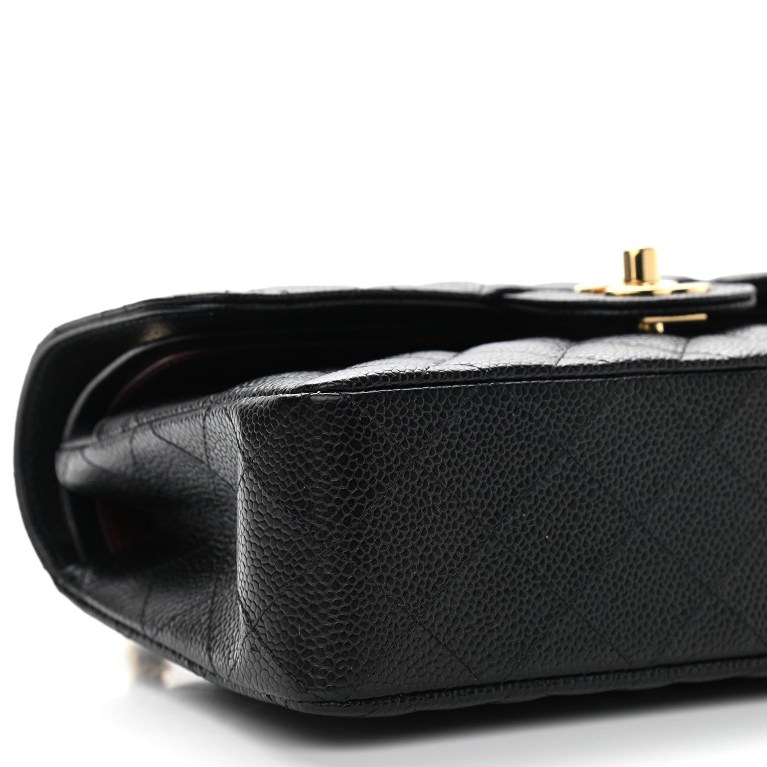 Chanel Caviar Quilted Small Double Flap Black 8 of 9