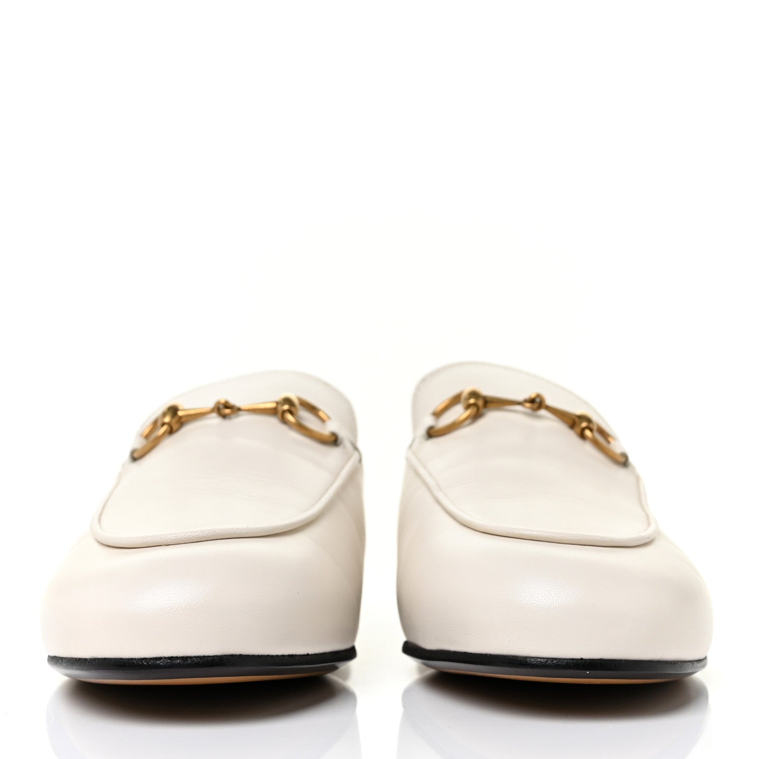 Gucci Malaga Kid Womens Princetown Slippers 36.5 Mystic White 2 of 8