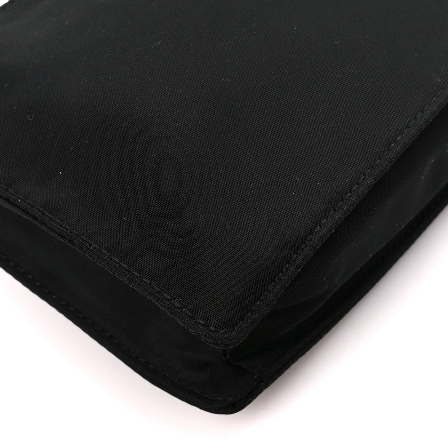 Tessuto Nylon Saffiano Pochette Black