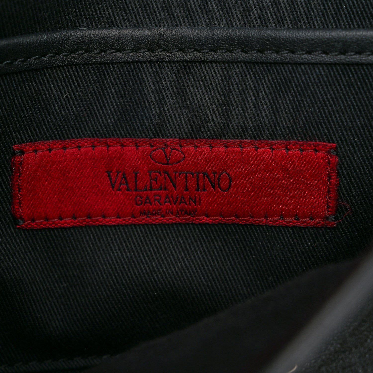 Valentino Garavani Vitello Medium Rockstud Flip Lock Crossbody Bag Black 6 of 9