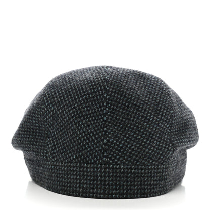 Hermes Wool Cashmere Dinard Cap 56 Bleu Payne 6 of 10