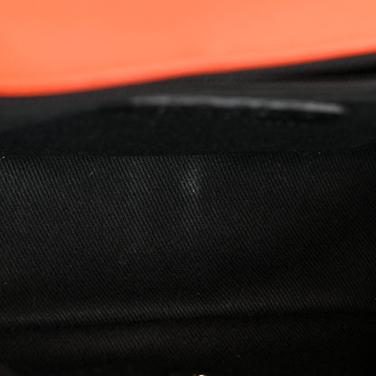 Chanel Patent Quilted Small Coco Shine Flap Orange 11 of 12