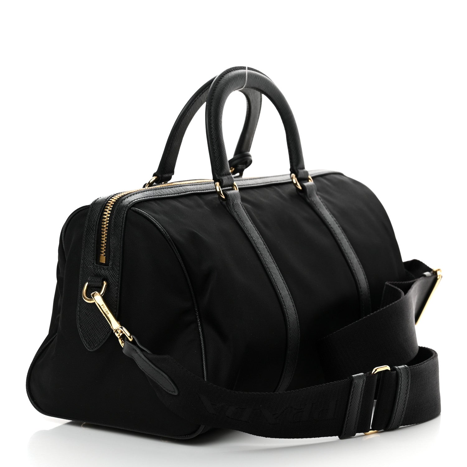 Prada Re-Nylon Saffiano Medium Re-Edition 1978 Top Handle Bag Black 3 of 10