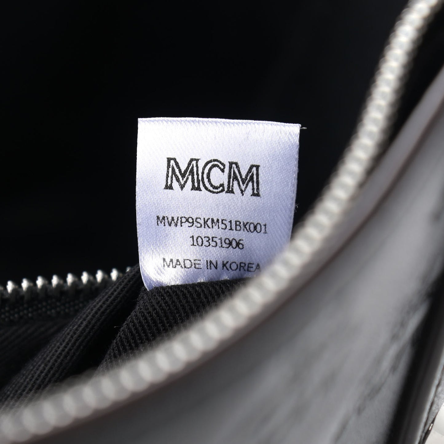 Calfskin Ottomar Monogram Medium Klara Shopper Tote Black