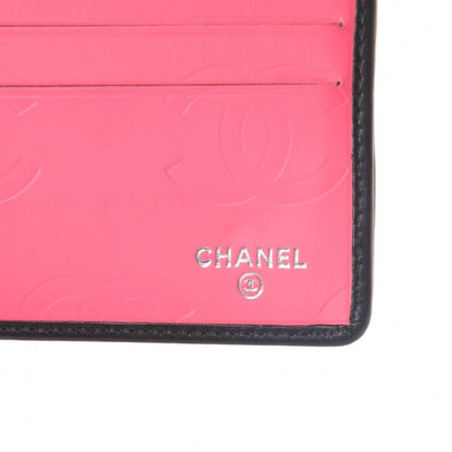 Chanel Calfskin Quilted Cambon Tri-Fold Wallet Black 6 of 10