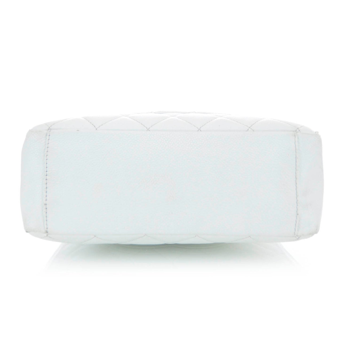 Caviar Petit Shopping Tote PST White