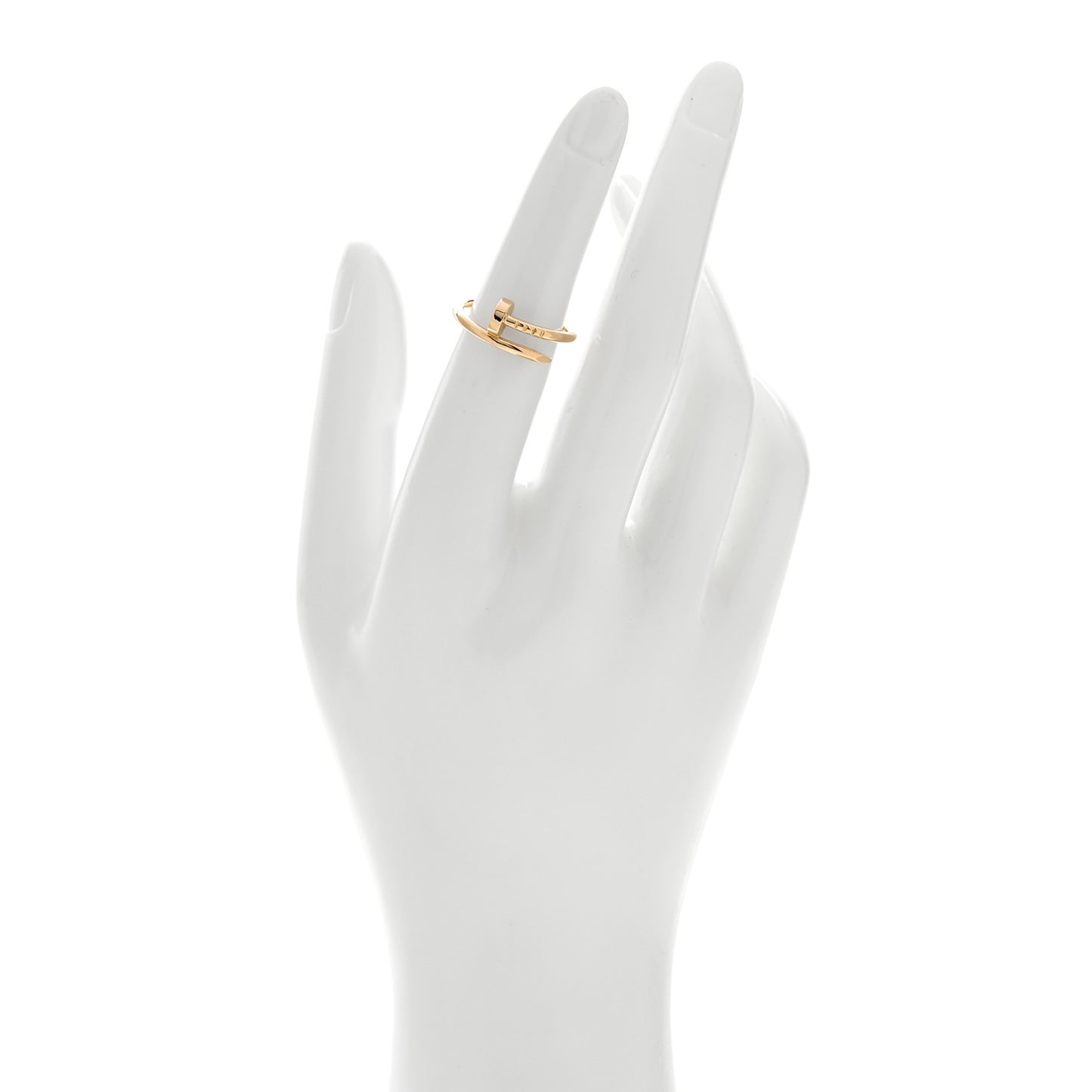 18K Yellow Gold Small Juste Un Clou Ring 50 5.25