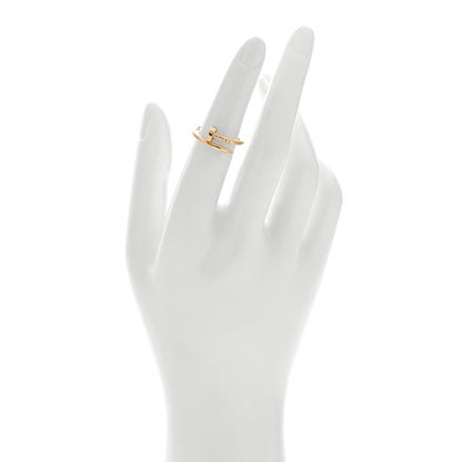 Cartier 18K Yellow Gold Small Juste Un Clou Ring 50 5.25 2 of 5