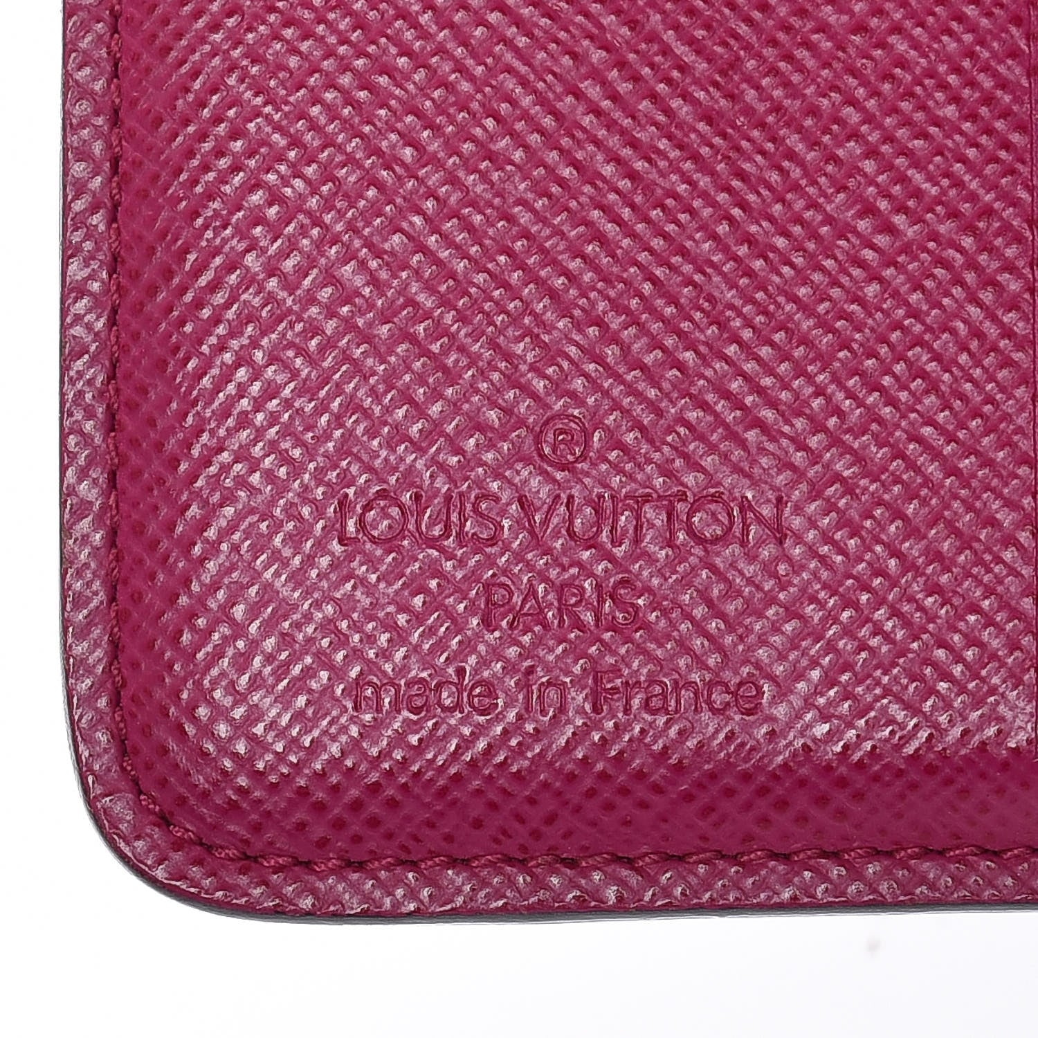 Louis Vuitton Monogram Perforated Compact Zipped Wallet Fuchsia 7 of 8