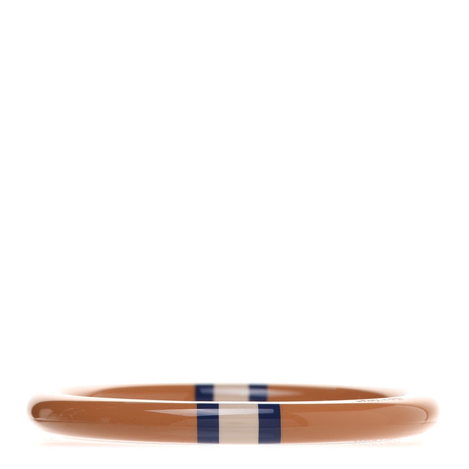 Hermes Lacquered Wood Rocabar Jumping H Equipe Bracelet 1 of 5