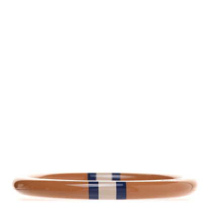 Hermes Lacquered Wood Rocabar Jumping H Equipe Bracelet 1 of 5