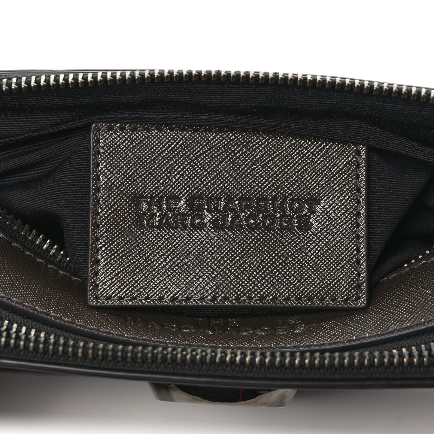 Saffiano Small Snapshot Camera Bag Ink Grey