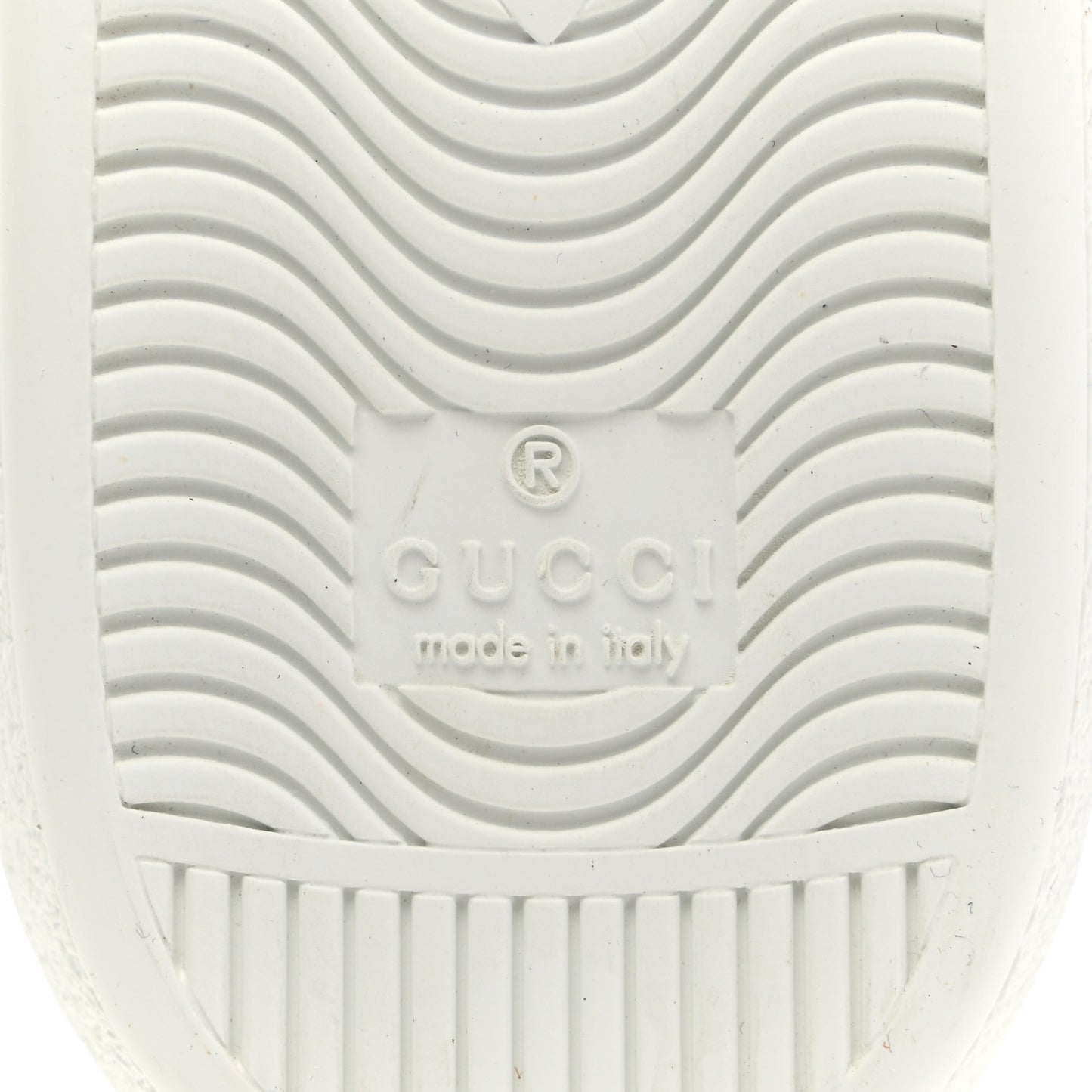 Calfskin Web Pearl Studded Womens Ace Sneakers 36.5 White